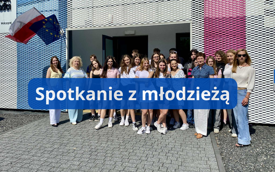 Spotkanie z młodzieżą w Inkubatorze Przedsiębiorczości w Trzcianie